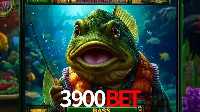 Personagem de peixe pescador do popular jogo de slot com tema de pescaria, uma das emocionantes opções de caça-níqueis para jogar e ganhar no cassino 3900BET.